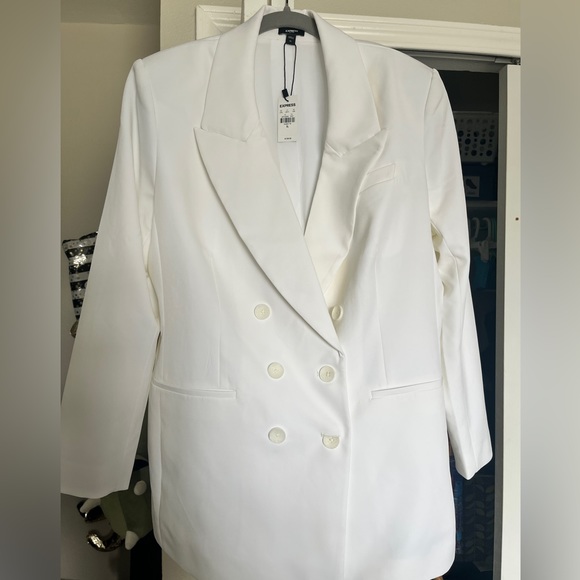 Express Jackets & Blazers - White EXPRESS blazer